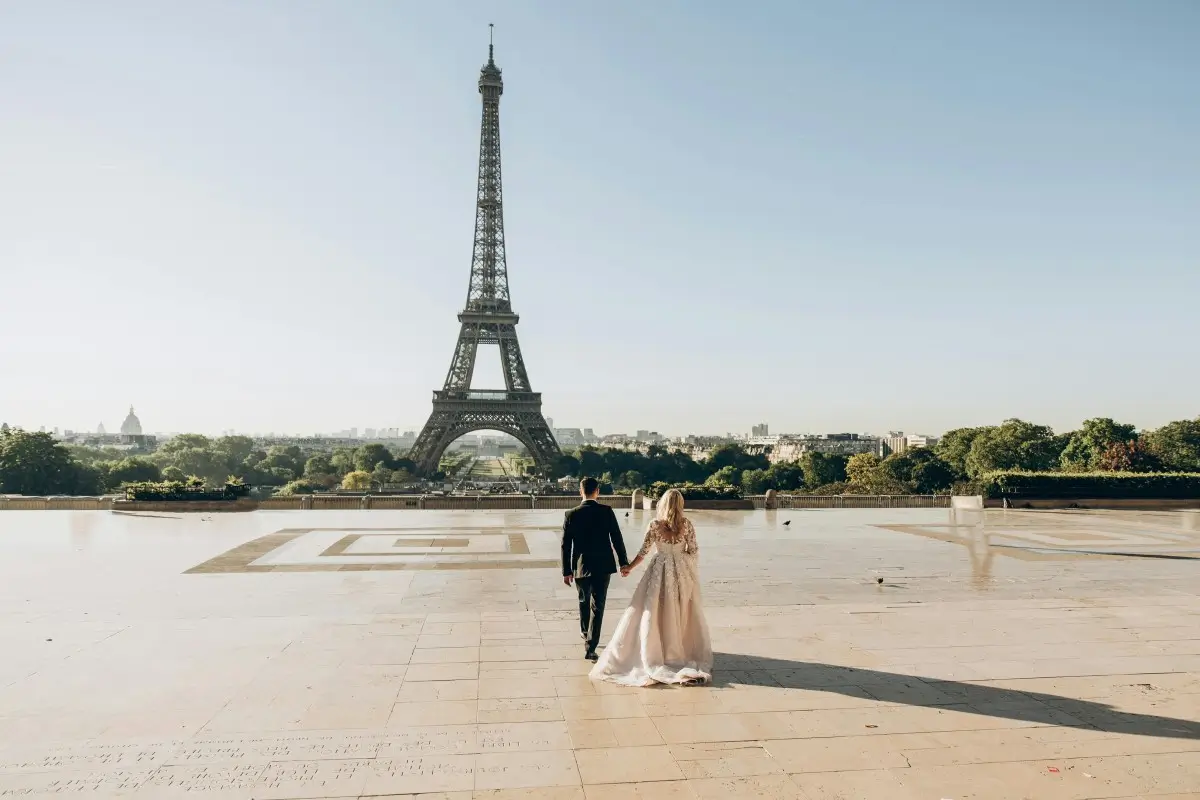 Wedding in Paris.